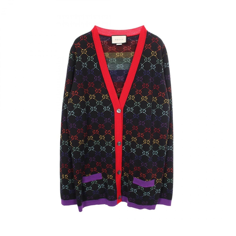Gucci Gg Pattern Cardigan Knitwear Wool #293991G83B